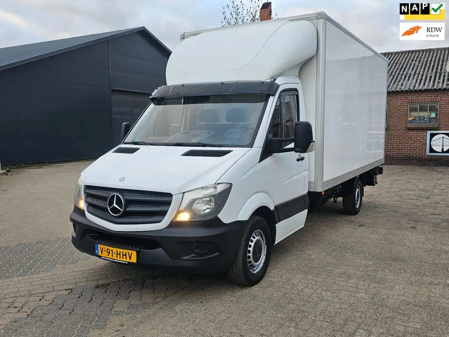 Mercedes-Benz Sprinter 313 2.2 CDI 432, Apk,Airco,Meubelbak,Laadklep Blanco - 1