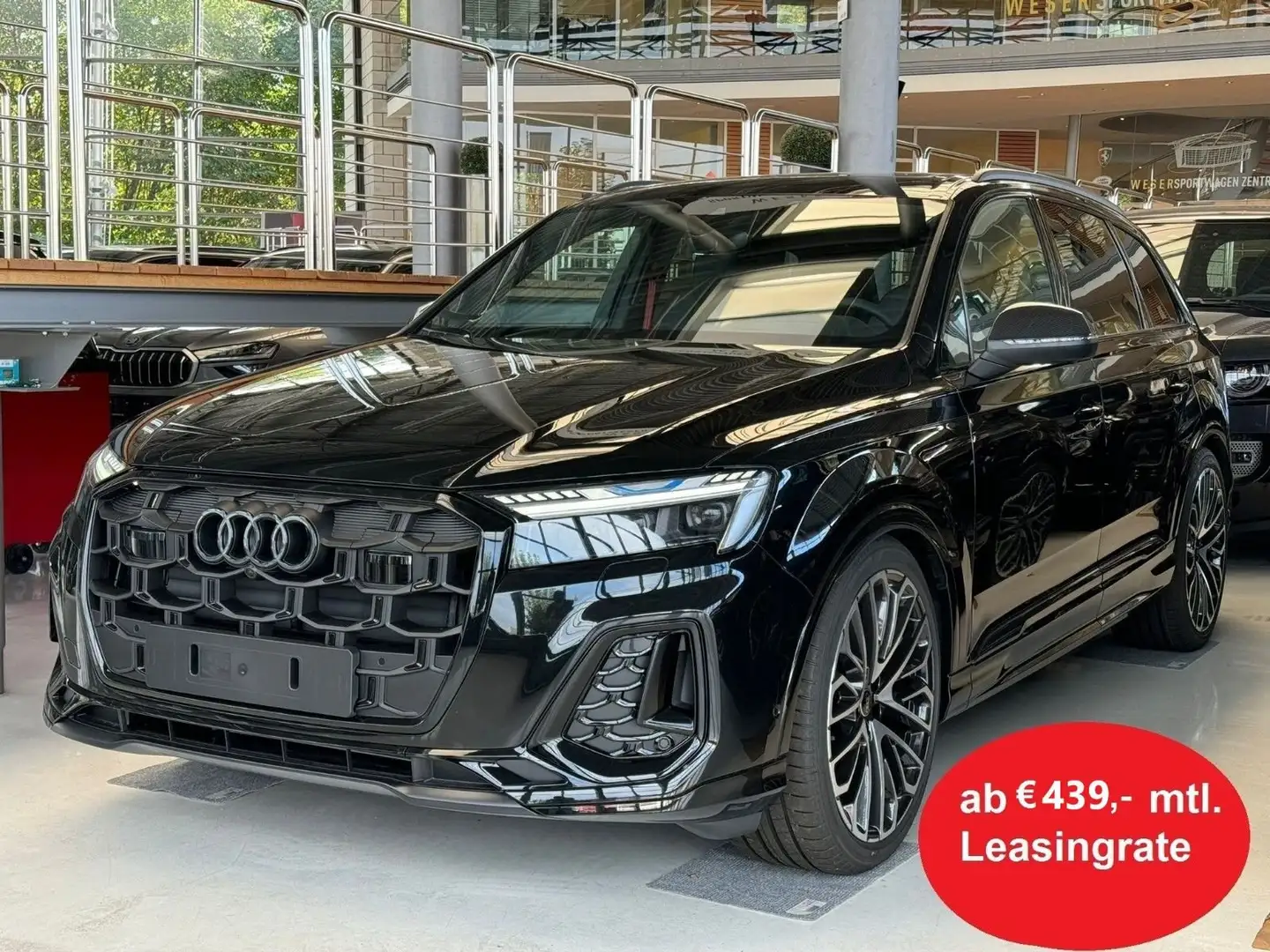 Audi Q7 50 TDI Quattro SLine Allradlenkung/7Seats/22' Noir - 1