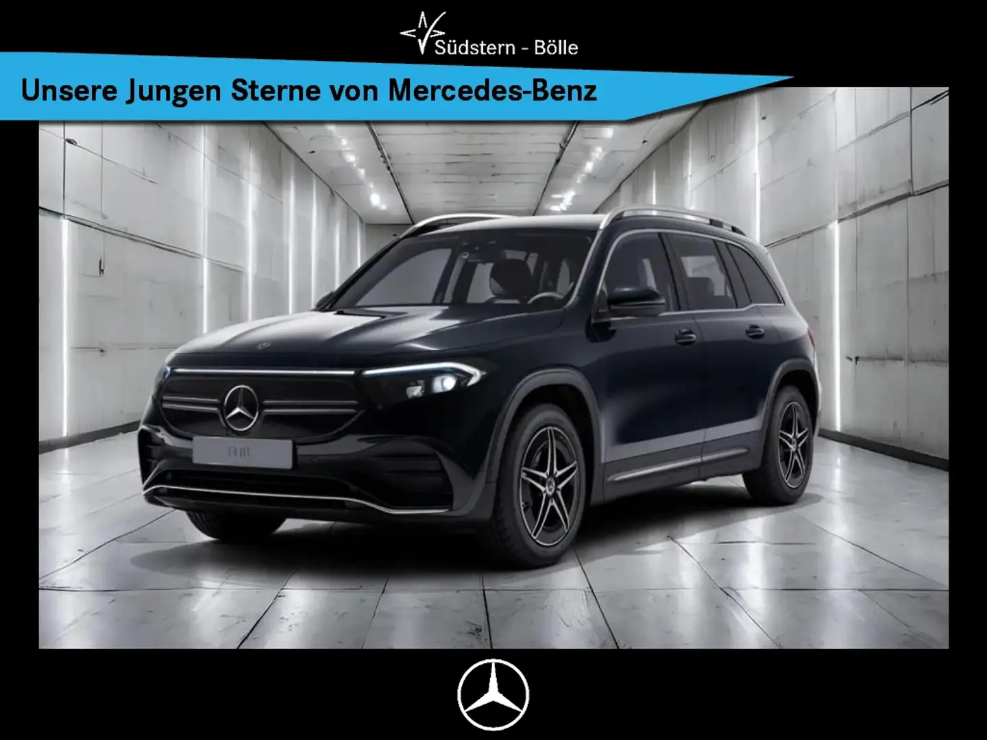 Mercedes-Benz EQB 250 AMG-ADV.+TOTW.+KAM.+EL.HECKKL.+AUGM.REAL Schwarz - 1