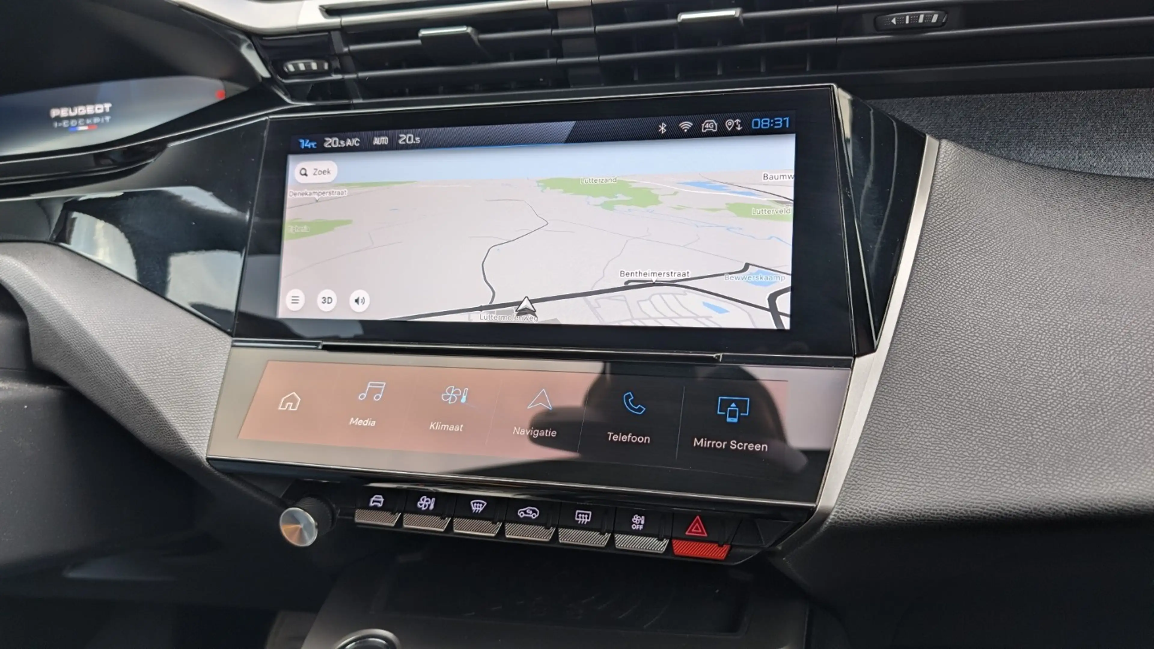 Peugeot 408 1.2 Hybrid 145 e-DCS6 Allure | Navi | Camera | PDC — photo 13