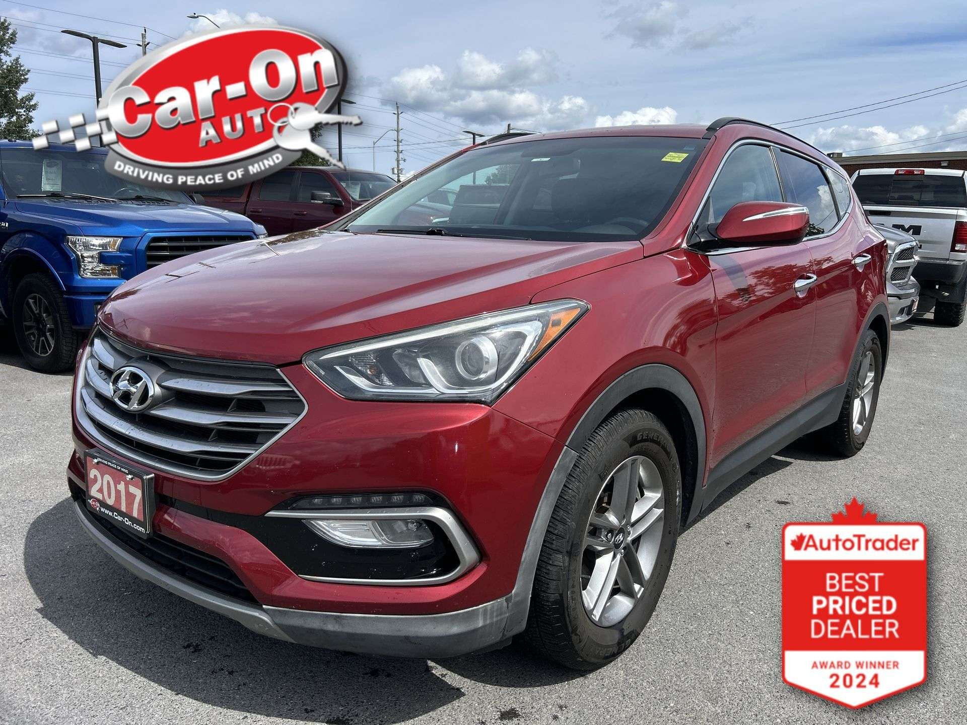 Red 2017 Hyundai Santa Fe Sport SUV / Crossover Automatic