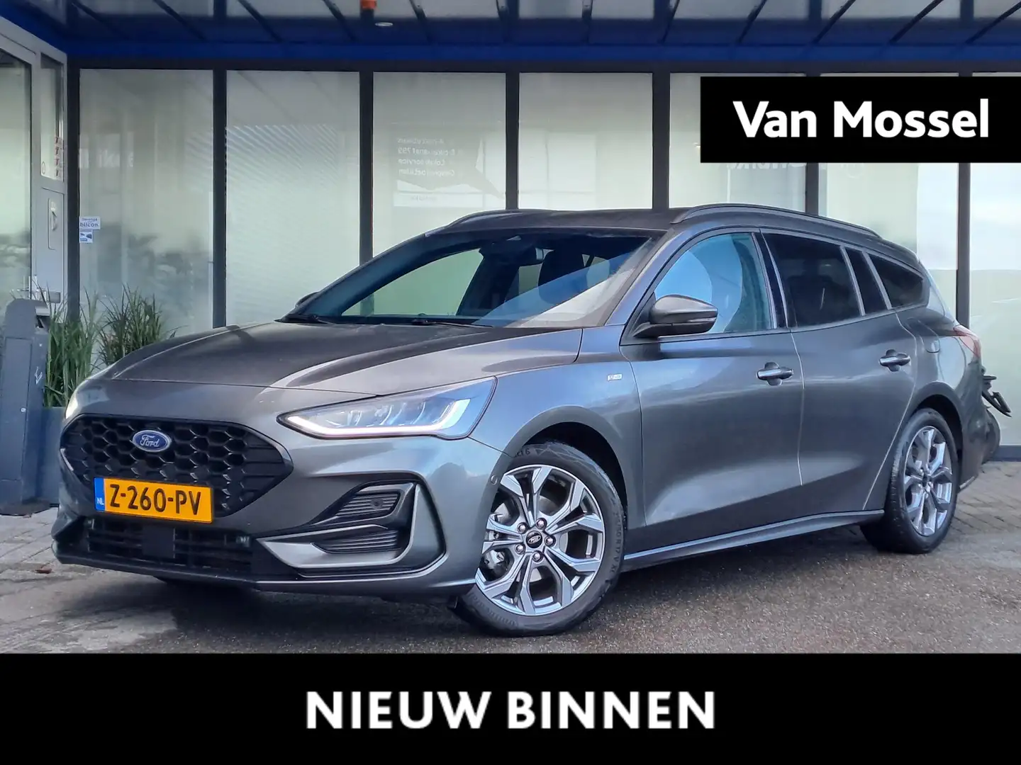 Ford Focus Wagon 1.0 EcoBoost Hybrid ST Line | Apple Carplay Gris - 1