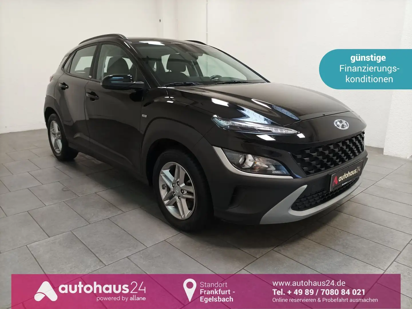 Hyundai KONA 1.0 T-GDI Select|Carplay|Sitzhzg.|DAB Noir - 1