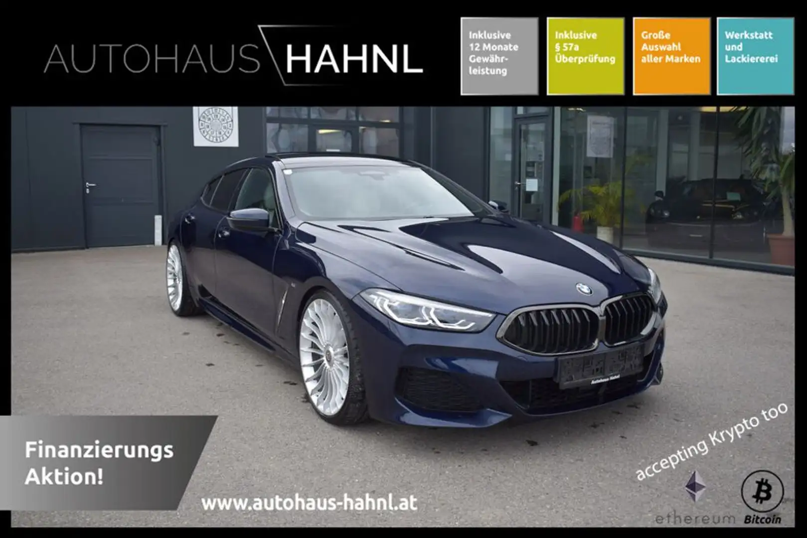BMW 840 d xDrive M Sport Gran Coupe NP: 154.700.- Bleu - 1