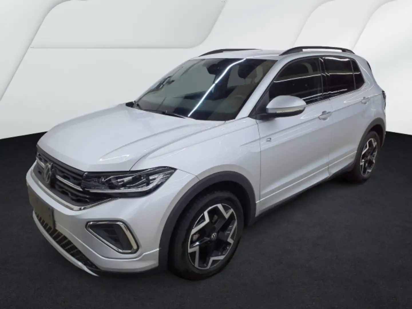Volkswagen T-Cross 1.5 TSI R-Line DSG *AHK*ACC*R-CAM*NAV* Silber - 2