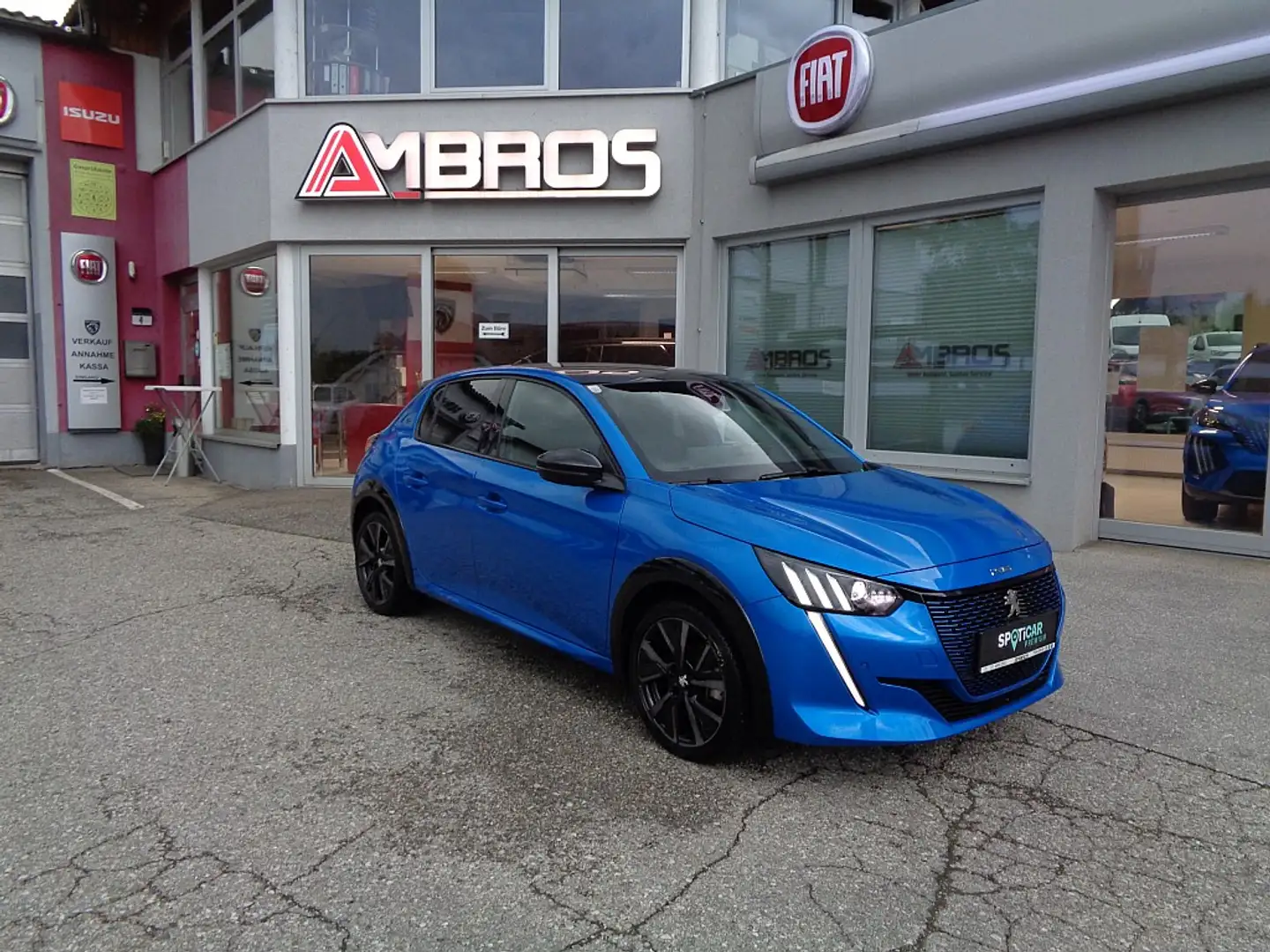 Peugeot e-208 50kWh Elektro GT Bleu - 1
