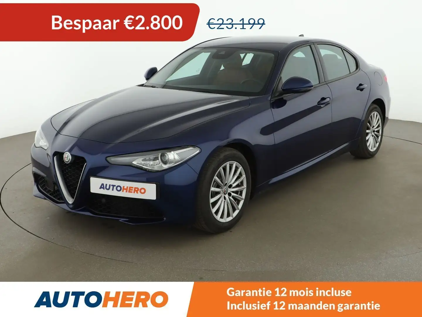 Alfa Romeo Giulia 2.0 Turbo Super Blauw - 1