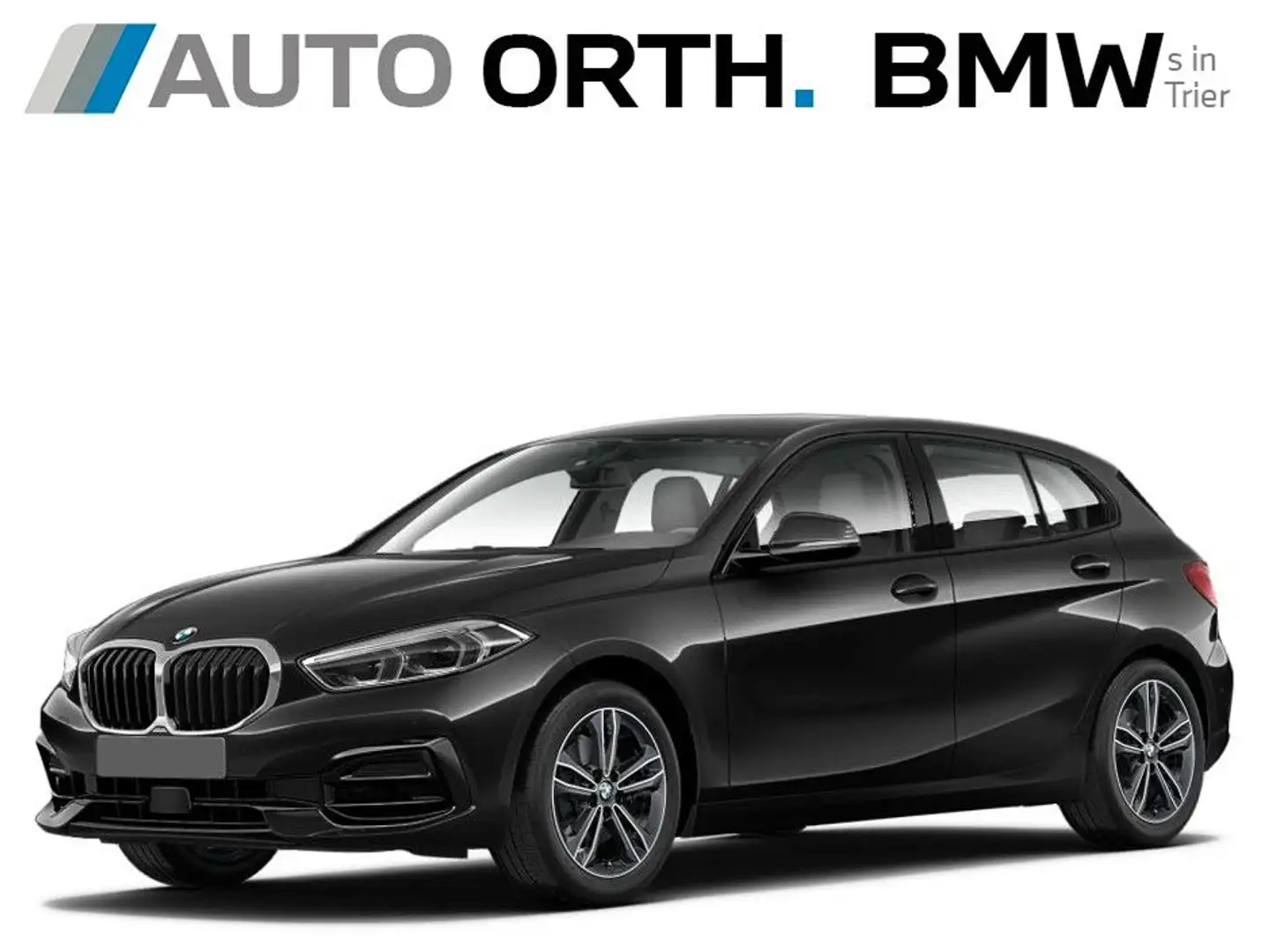 BMW 118 i AUT. SPORT-LINE LC-PROF LED KAMERA SIHZ h/k Schwarz - 1