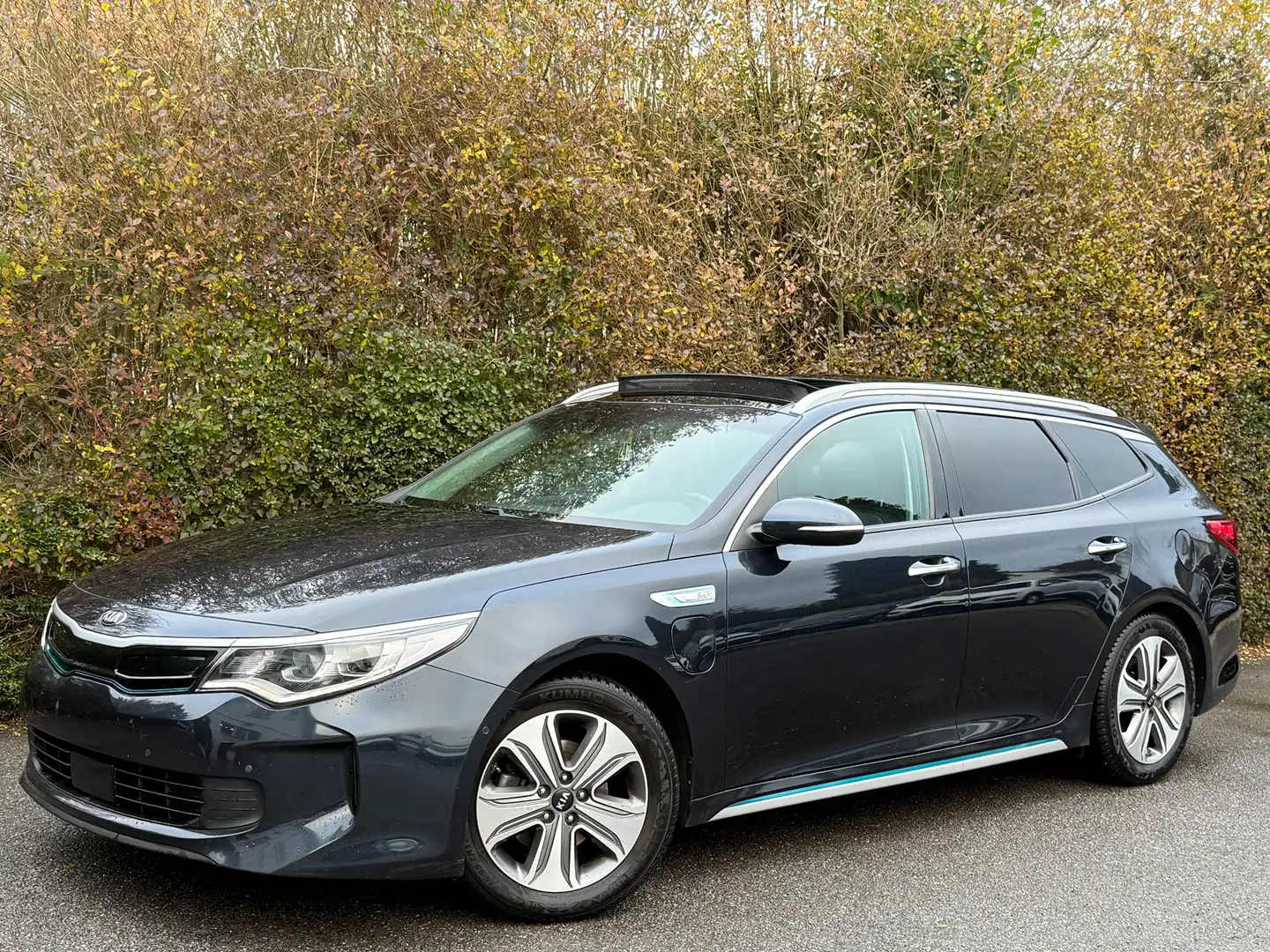 Kia Optima SW PHEV 2.0 GDi+NAVI+CAMERA 360+EXPORT OU MARCHAND Bleu - 1
