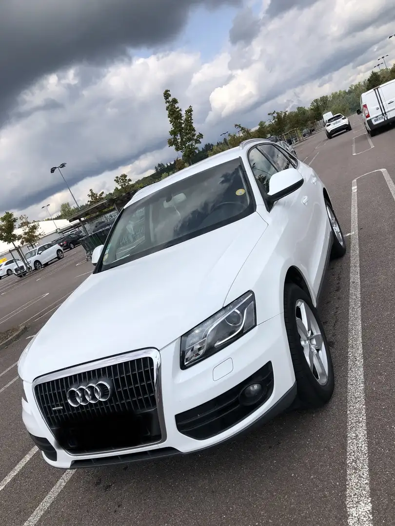 Audi Q5 Q5 2.0 TDI 170 DPF Quattro Ambition Luxe S tronic 7 Blanc - 1