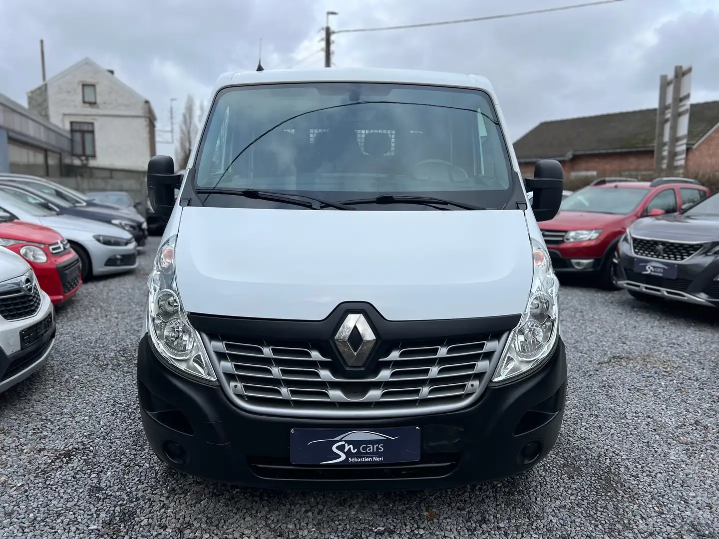 Renault Master Double cabine plateau 7 places *** Gps Airco *** Wit - 2