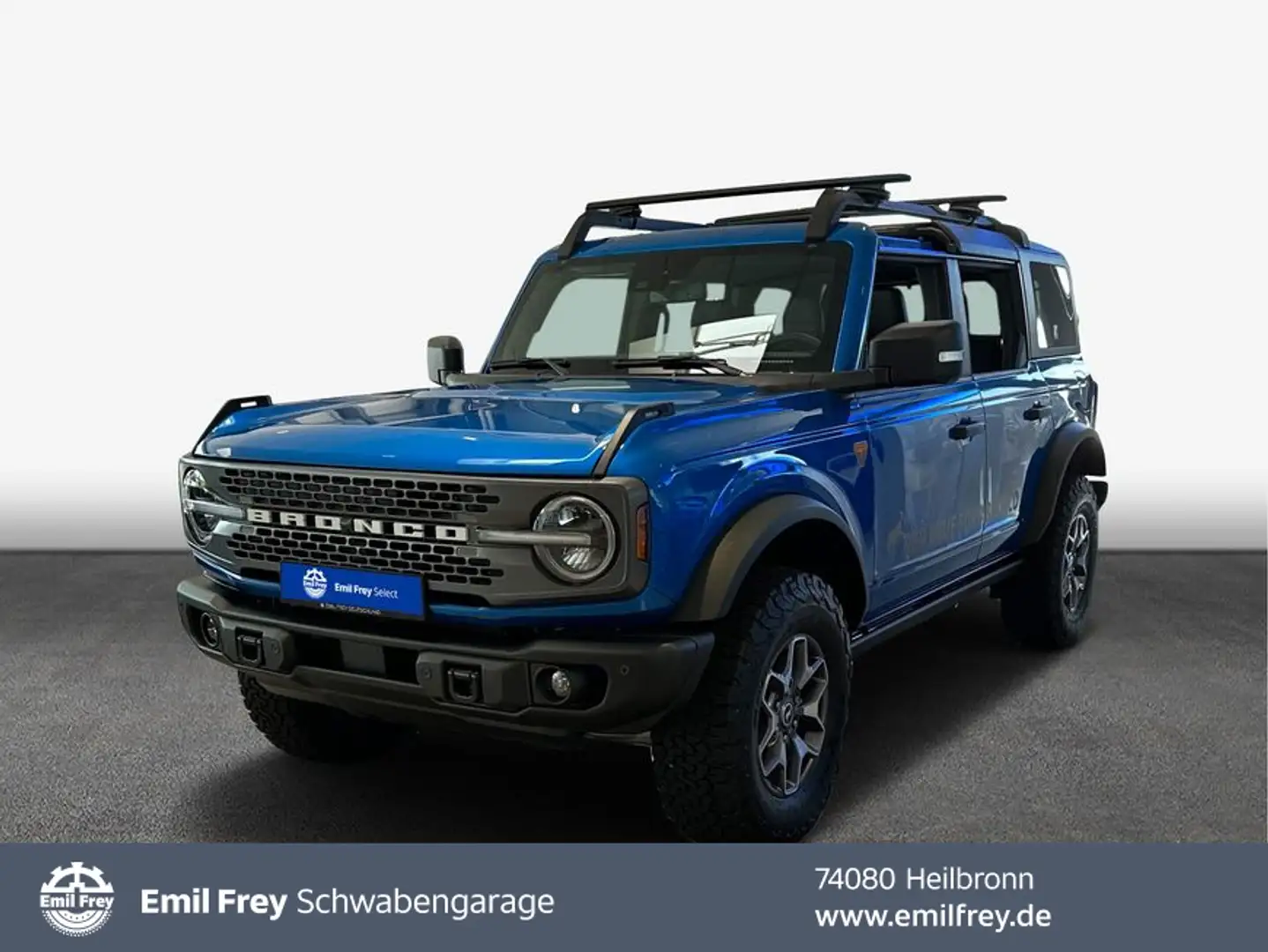 Ford Bronco 2.7 EcoBoost V6 Badlands Blau - 1