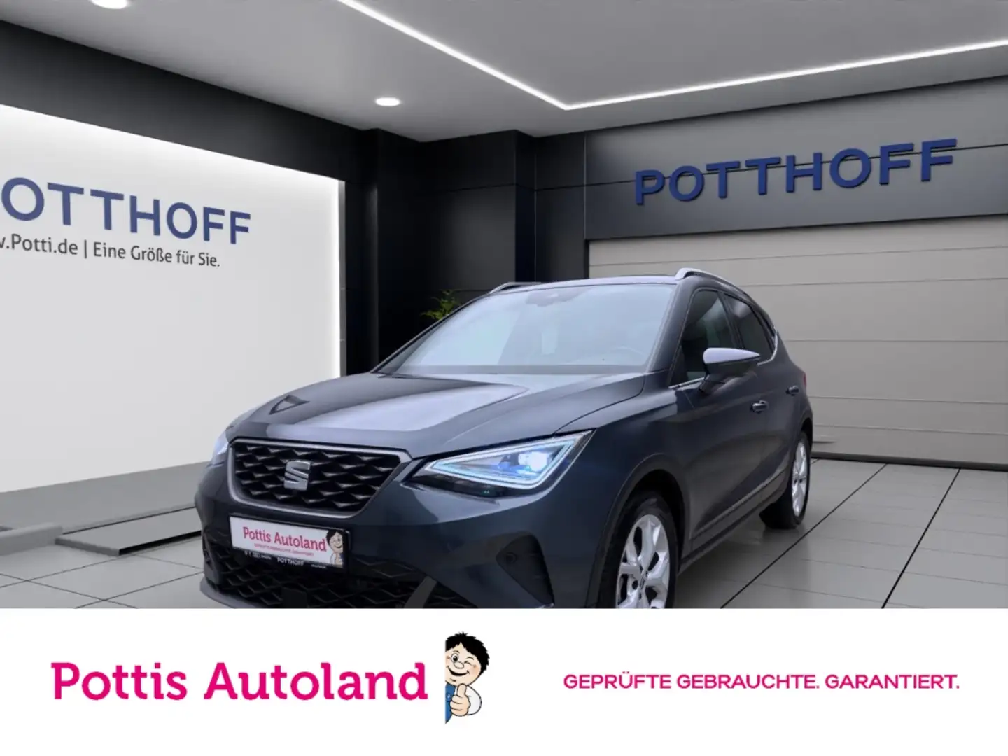 SEAT Arona 1.0 TSI FR NAVI KAMERA ACC LED Grau - 1