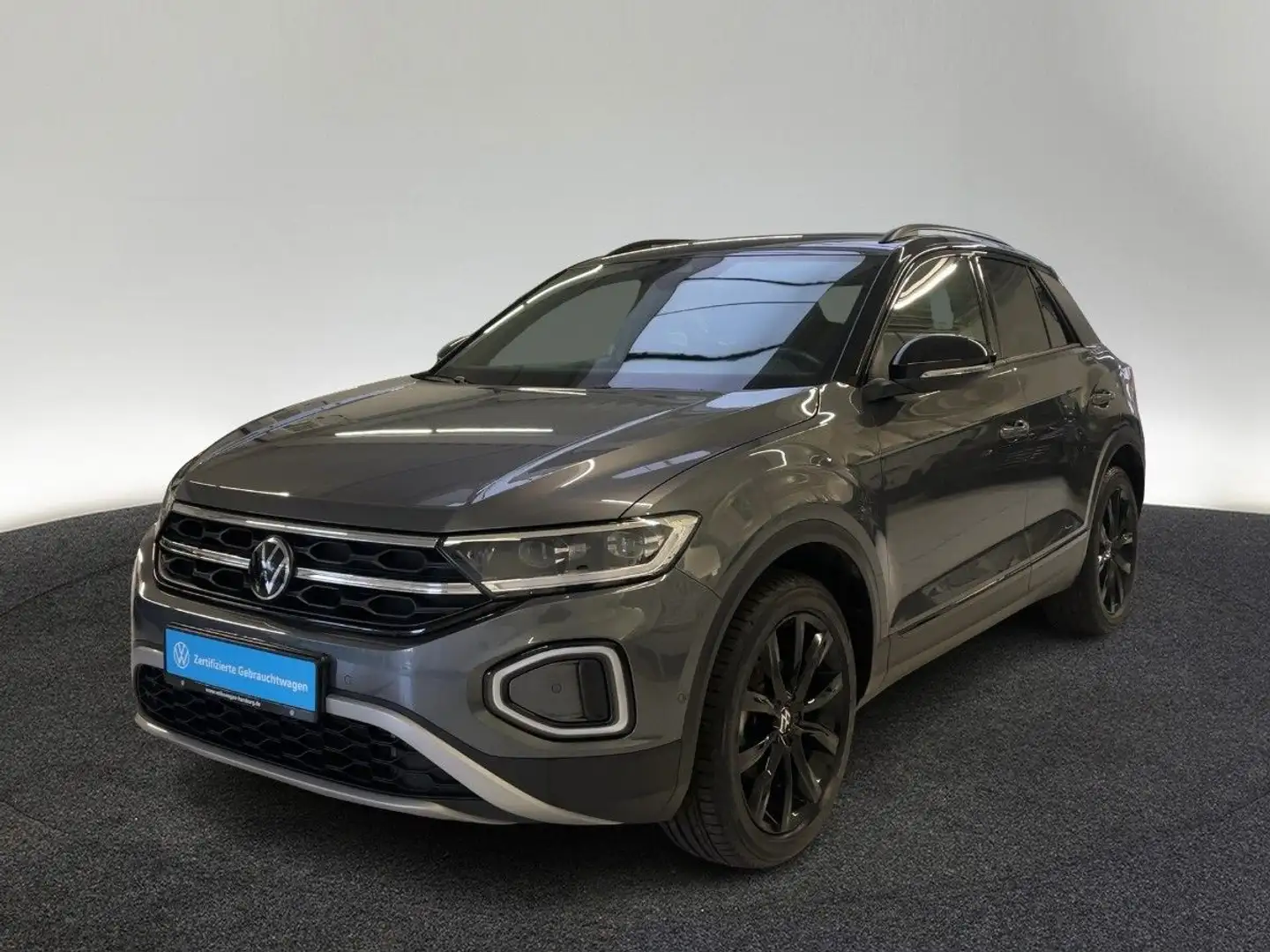 Volkswagen T-Roc 1.5 TSI Style DSG LM18 AHK Navi Grau - 2