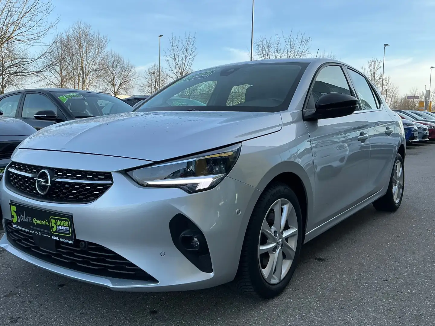 Opel Corsa F 1.2 Turbo Elegance LED+SHZ+Kam.+KlimaA Silber - 2