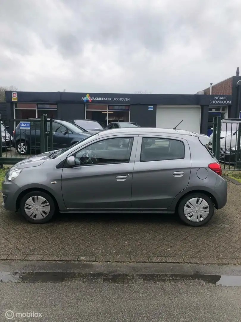 Mitsubishi Space Star 1.0/airco/pdc v+a/6-24 mnd garantie mogelijk. Gris - 2