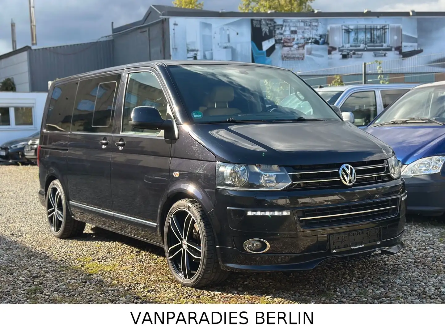 Volkswagen T5 Multivan Highline 140PS/7Sitze/Beige-Leder/ Schwarz - 1