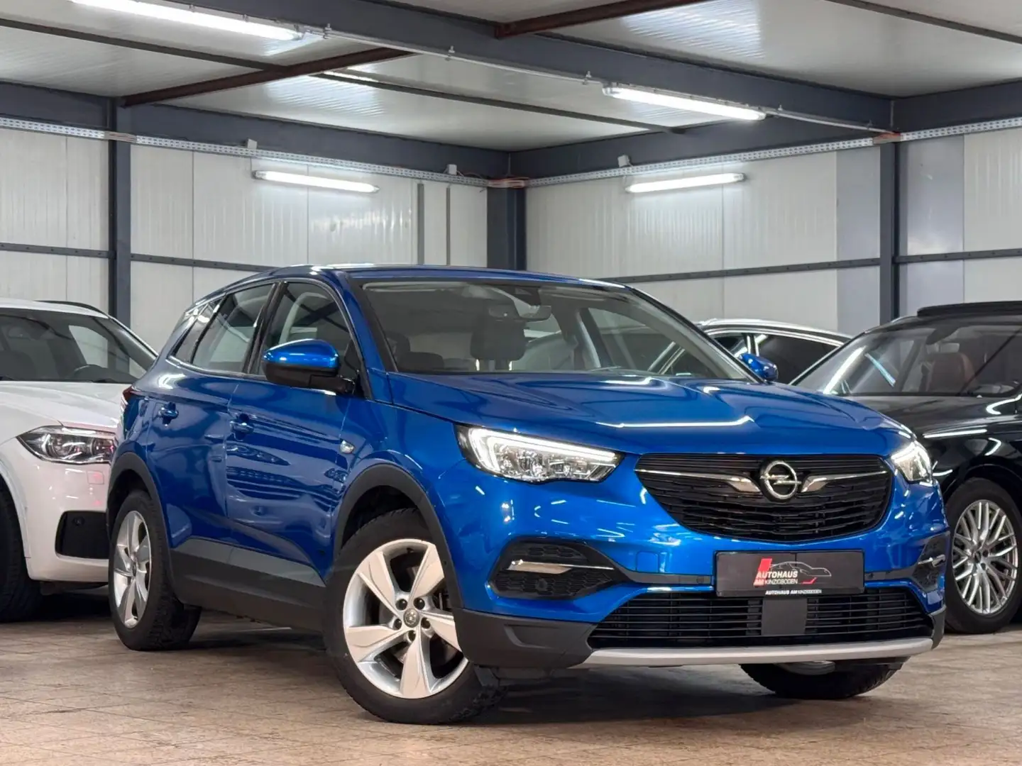 Opel Grandland X Grandland Elegance PiH LANE*TOTW*1.H Bleu - 1