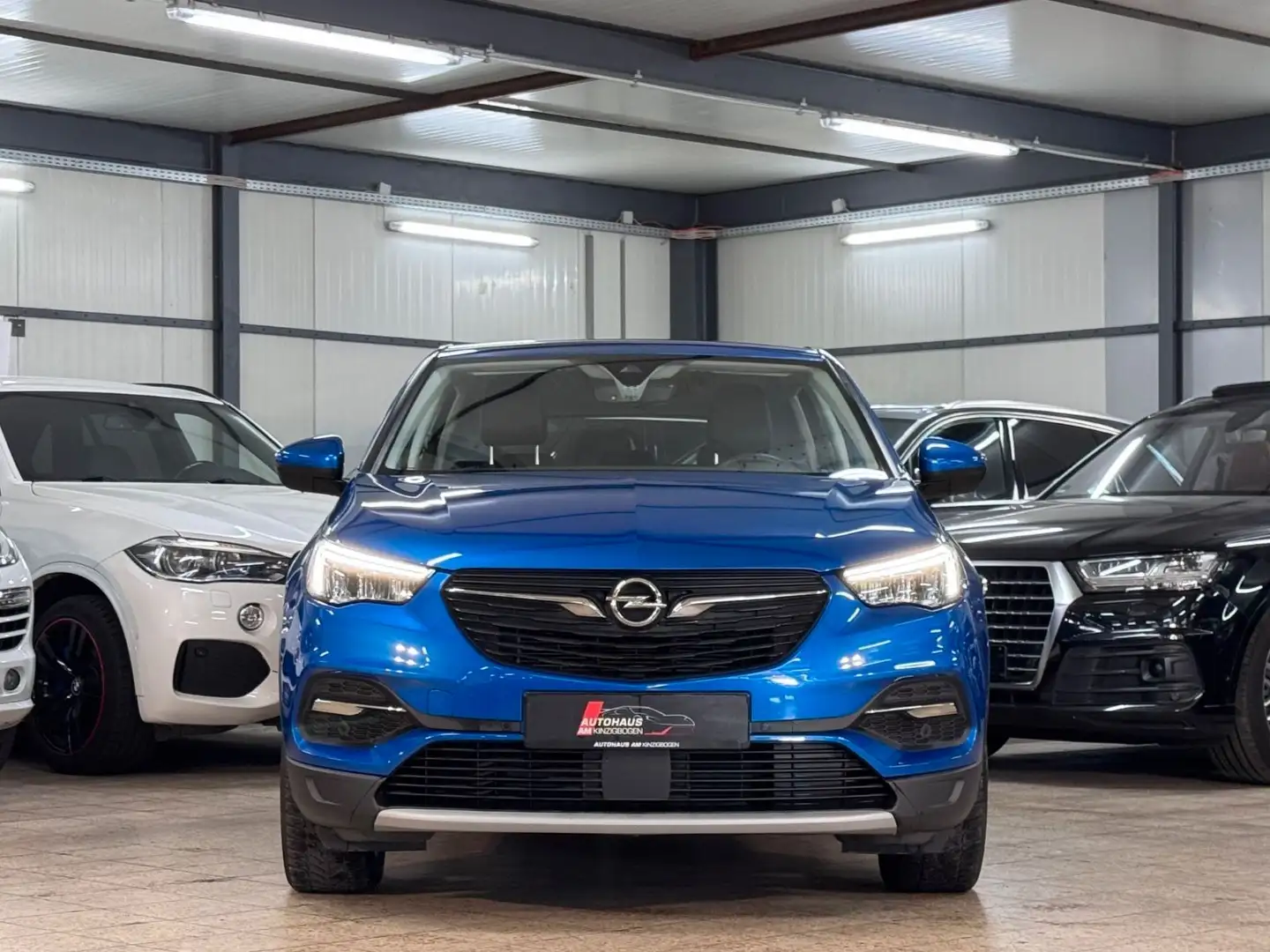 Opel Grandland X Grandland Elegance PiH LANE*TOTW*1.H Bleu - 2