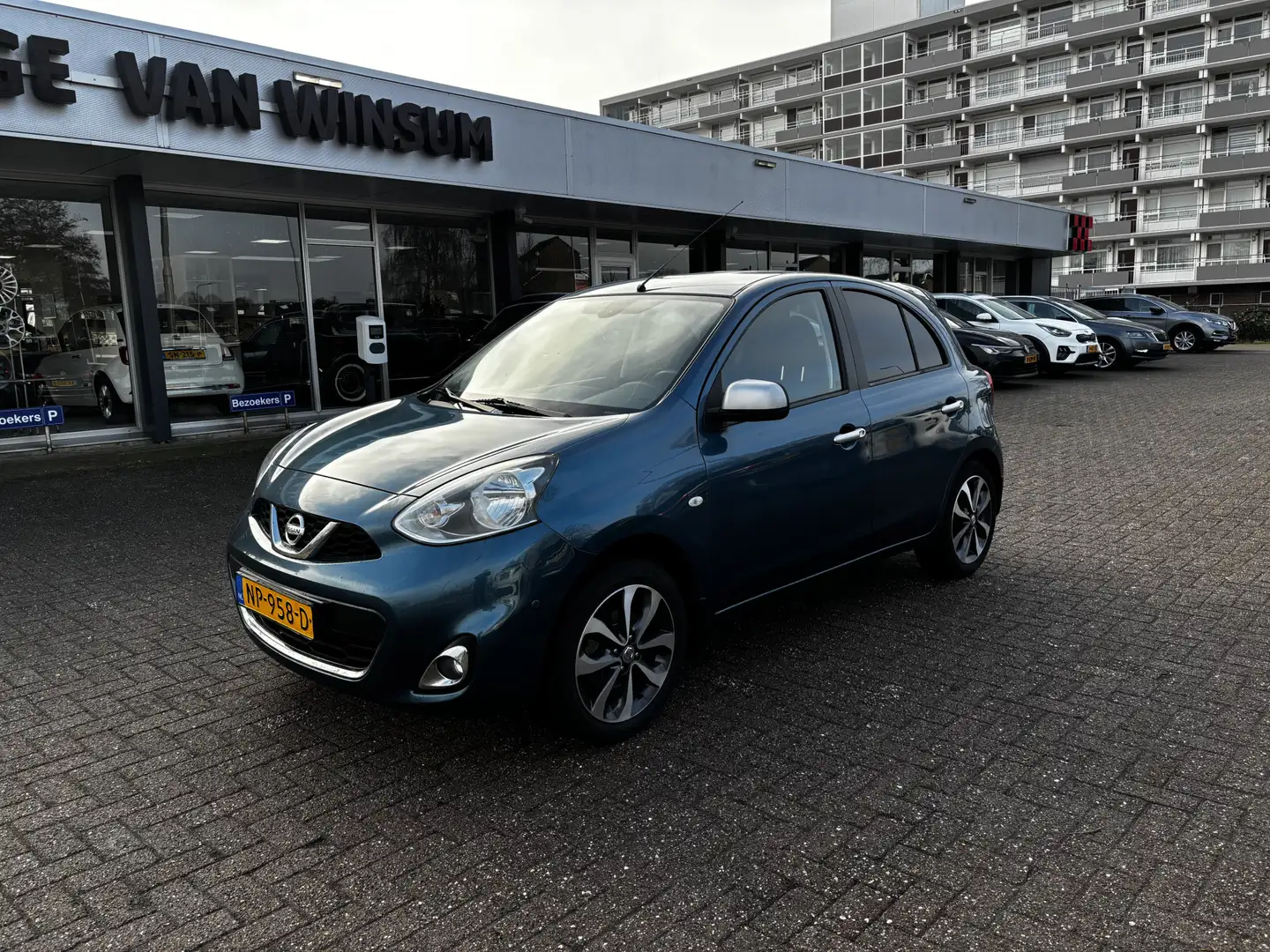 Nissan Micra 1.2 Connect Edition N-TEC navo pdc Bleu - 1