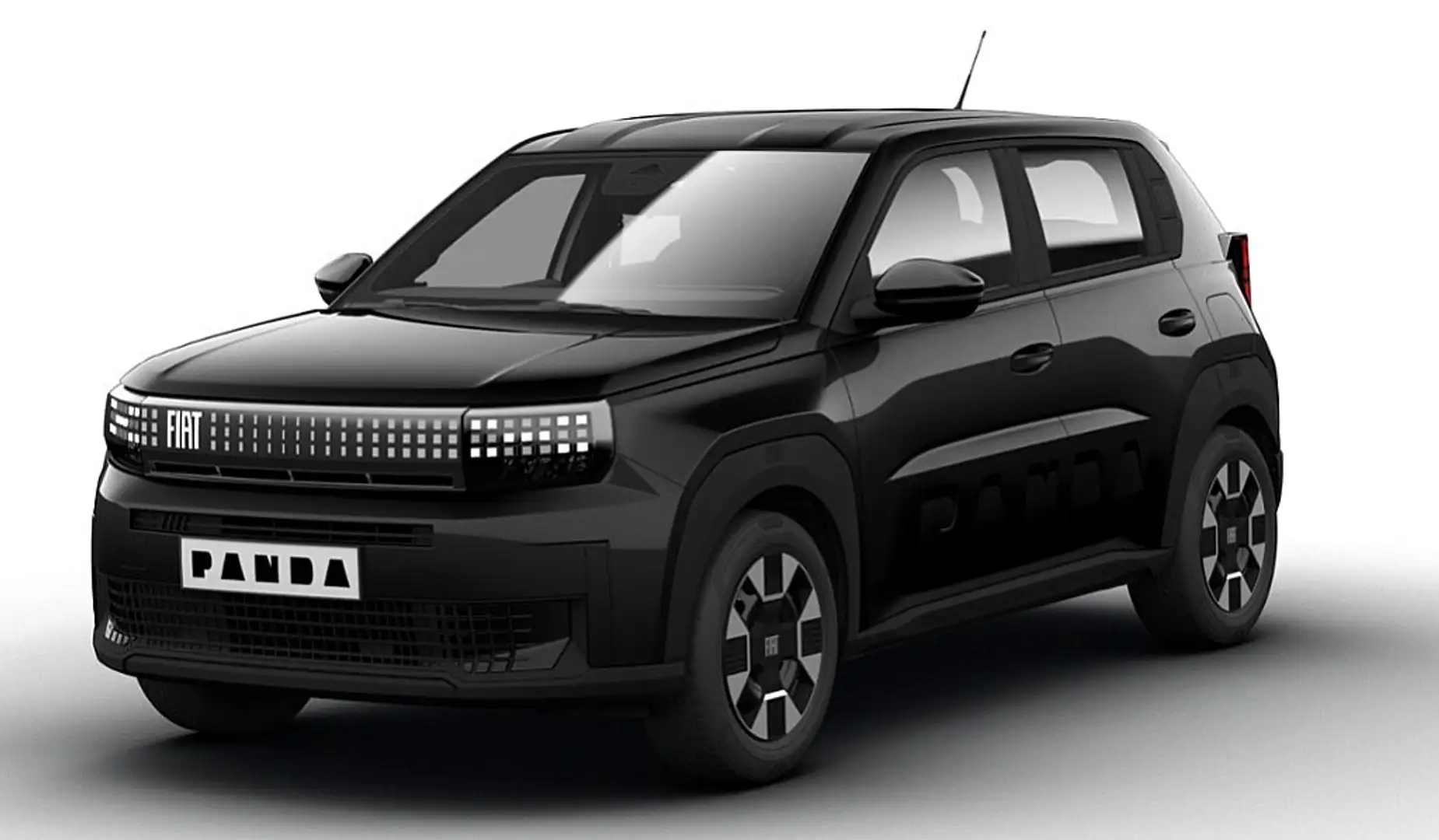 Fiat Grande Panda Hybrid mHEV 110 6-Gang eDCT Icon Schwarz - 1