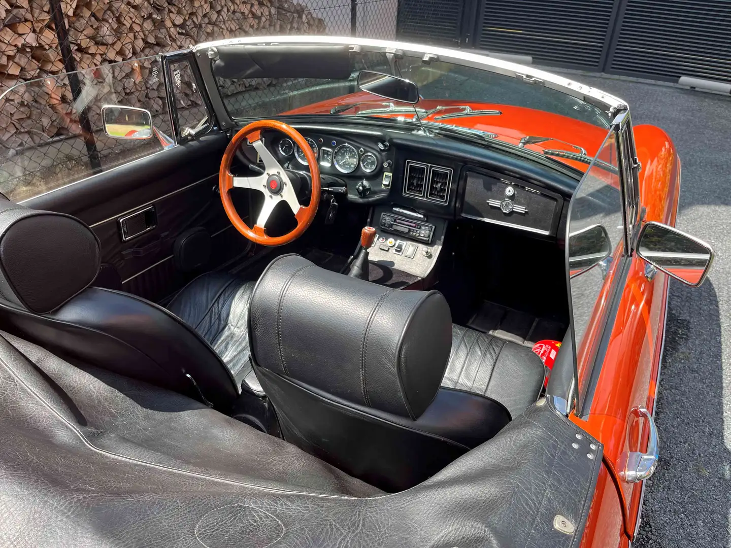 MG MGB Décapotable Orange - 1