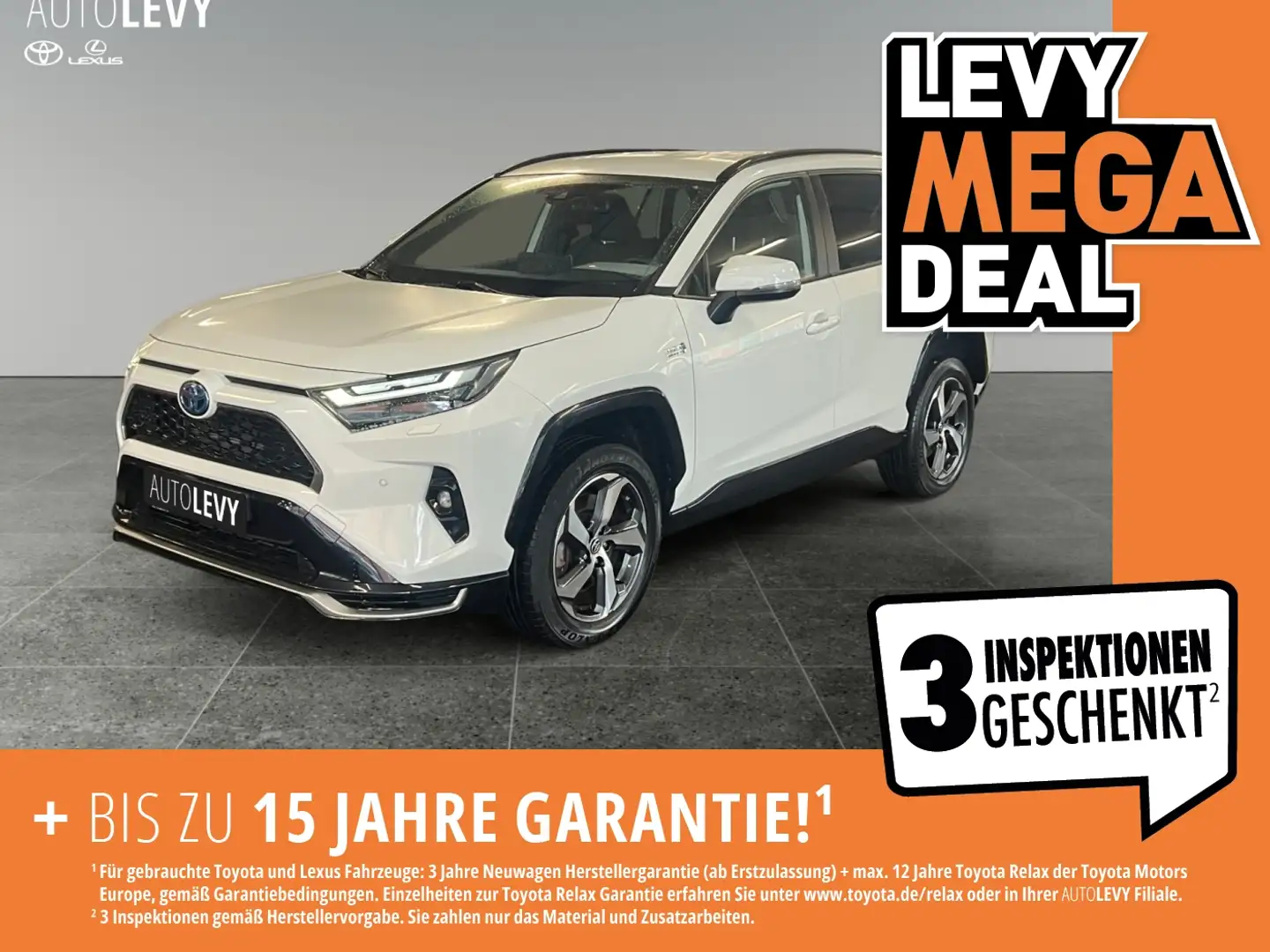 Toyota RAV 4 Plug-in 4x4 *CARPLAY* Weiß - 1