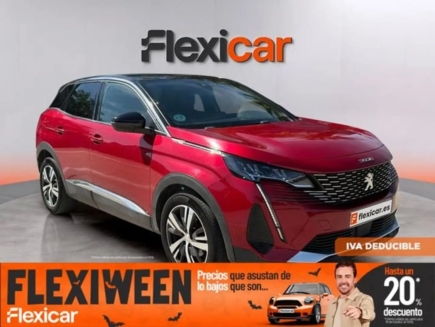 Peugeot 3008 1.2 PureTech 96KW S&S Allure Pack EAT8 Rojo - 1