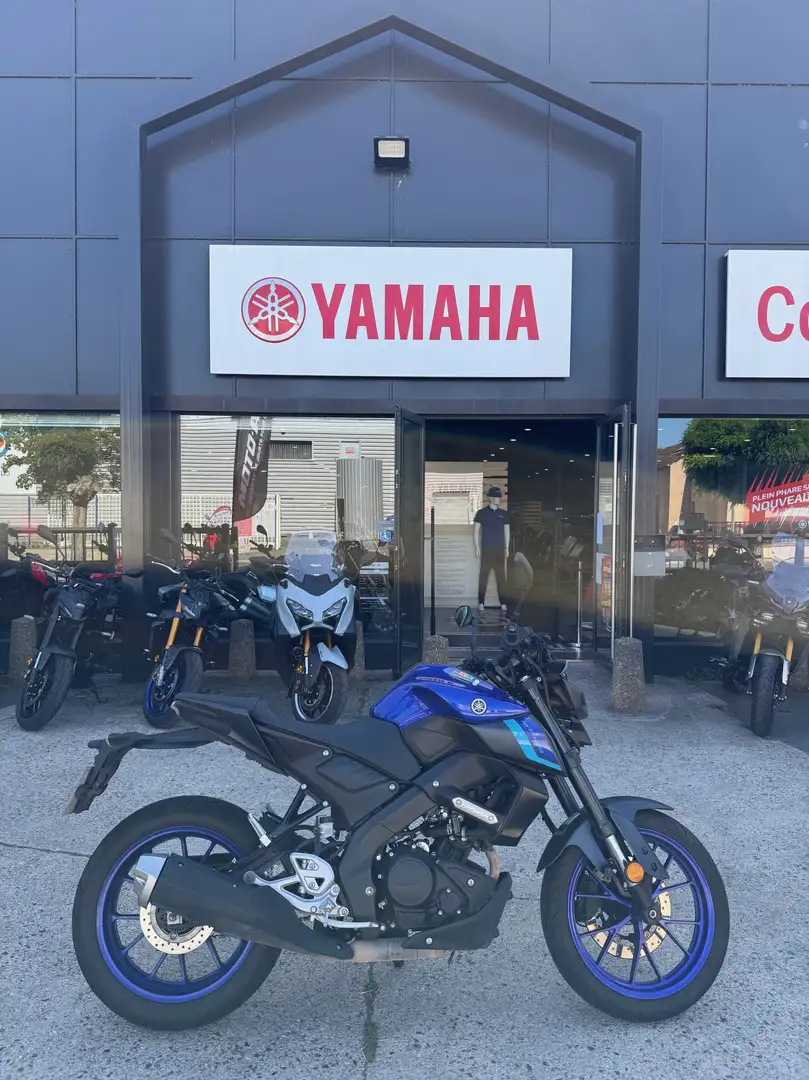 Yamaha MT-125 Blau - 2