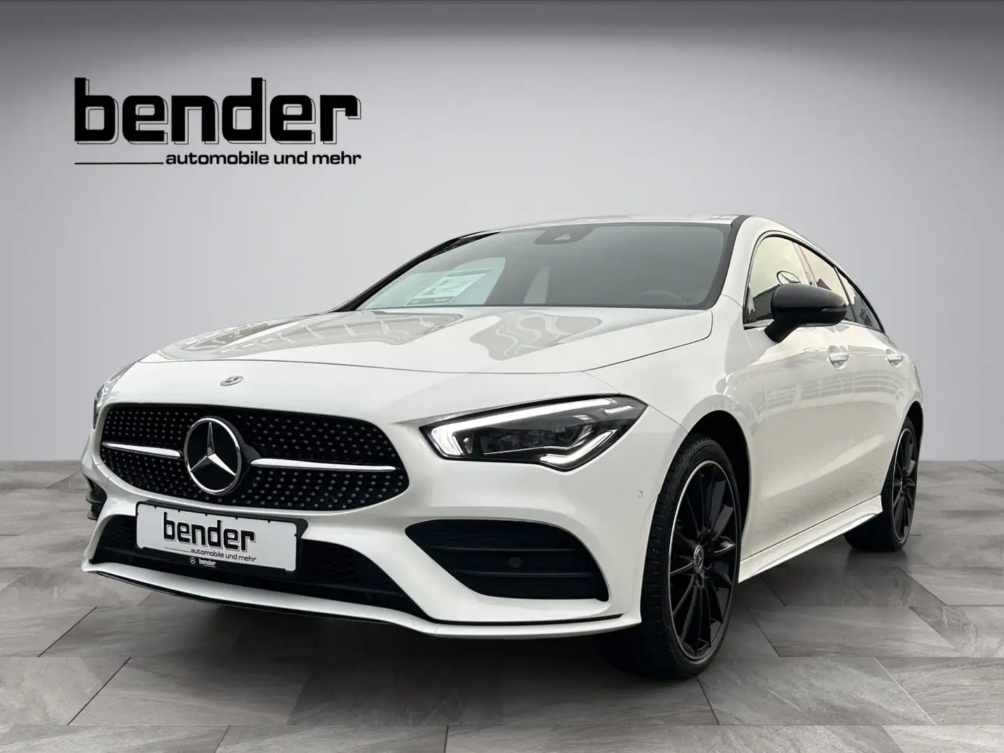 Mercedes-Benz CLA 250 e SB*AMG*NIGHT*MULTIBEAM*MBUX*KAMERA*19"*APPLE CAR Blanc - 1