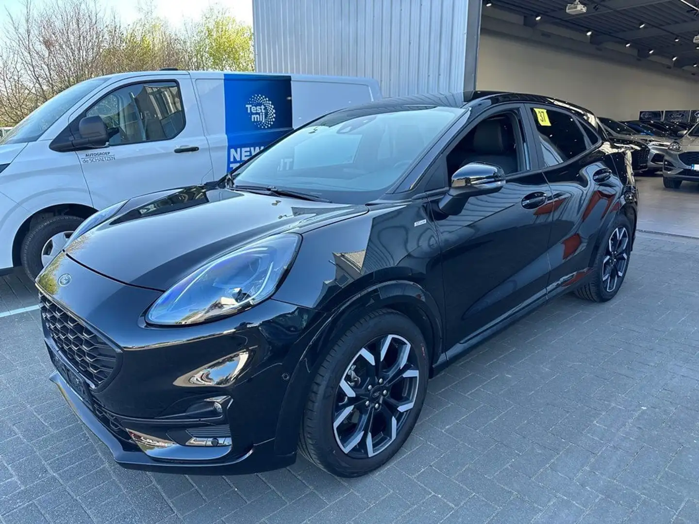 Ford Puma 1.0Mhev 125pk ST-line X+GPS+camera+parkh v en a+a Noir - 1