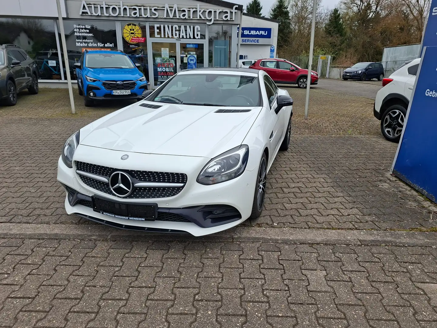 Mercedes-Benz SLC 200 SLC 9G-TRONIC  AMG Line Top Zustand Blanco - 1