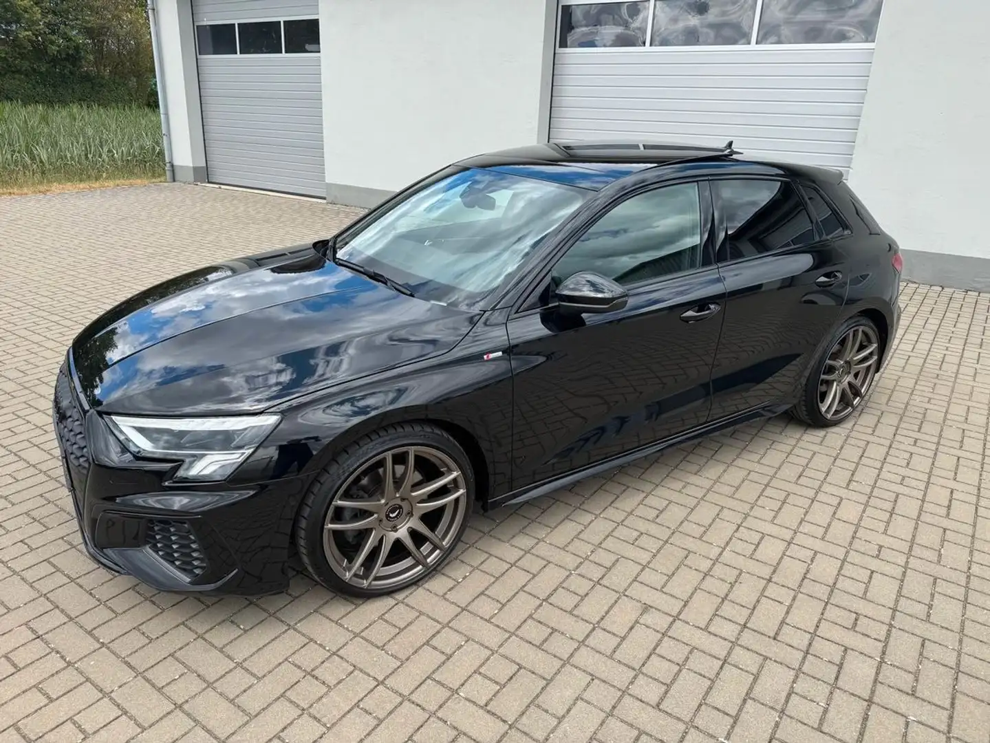 Audi A3 Sportback 40 TDI quattro S line TOP Noir - 1