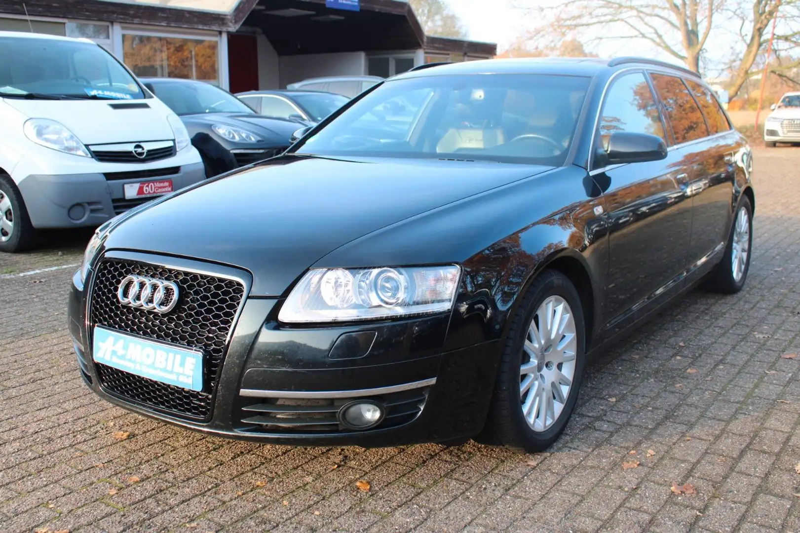 Audi A6 Avant 3.0 TDI quattro S-Line Leder Bi-Xenon Zwart - 1