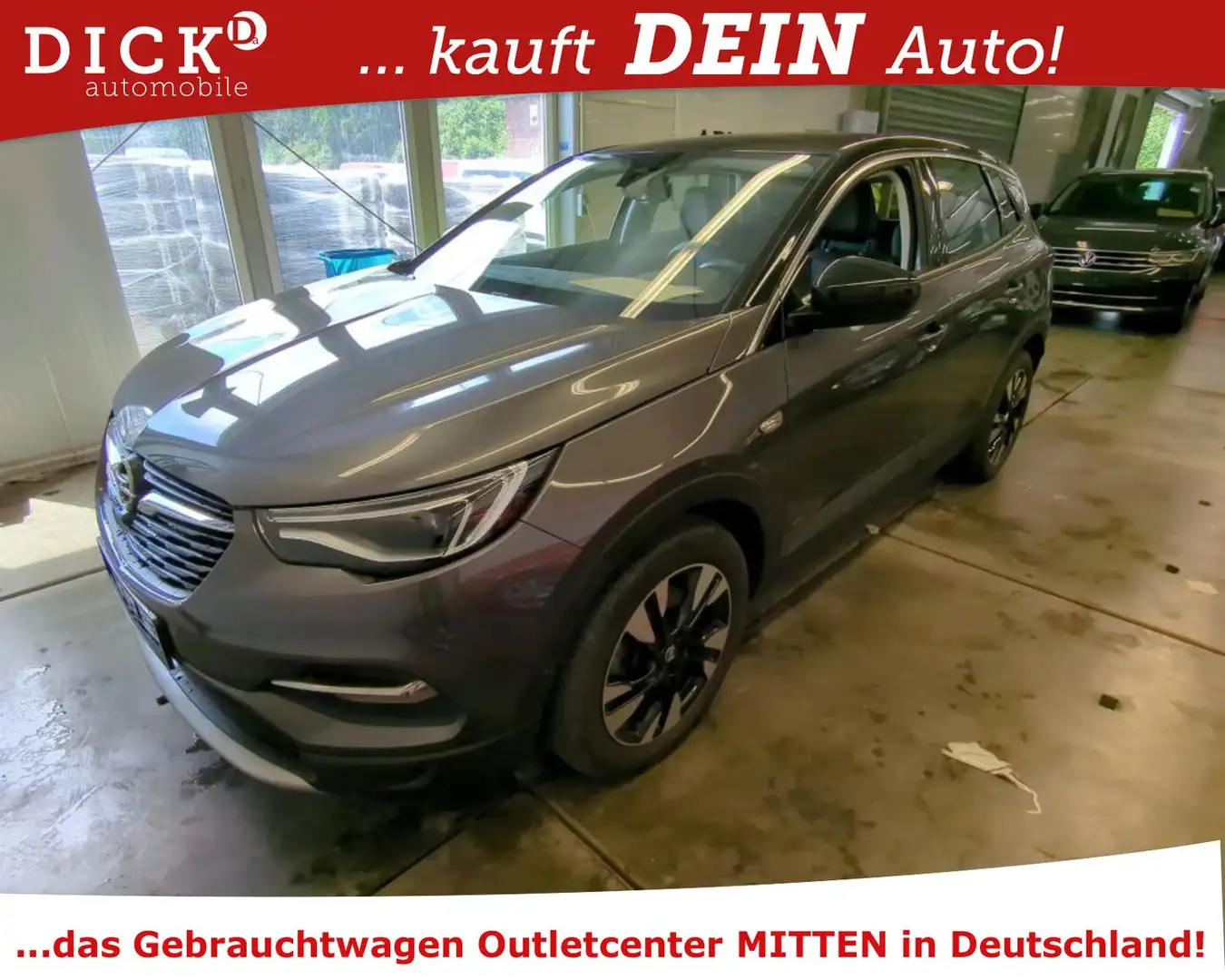 Opel Grandland X Elegance Hyb 1.6i LED/KEY/360°/NAV Grigio - 1