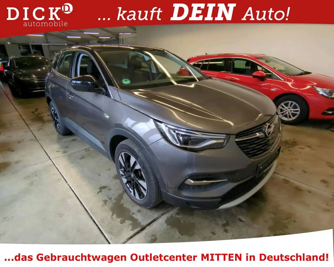 Opel Grandland X Elegance Hyb 1.6i LED/KEY/360°/NAV Grigio - 2