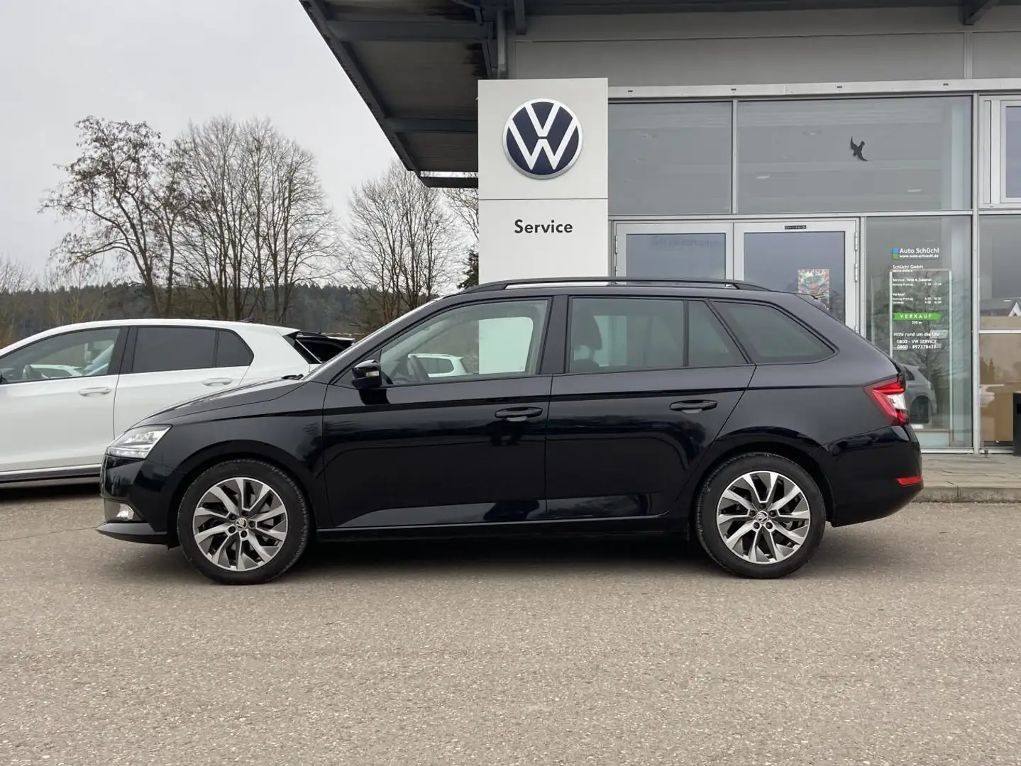 Skoda Fabia Combi 1.0 TSI DSG LOUNGE NAVI+LED+SHZ+PDC+ Schwarz - 2