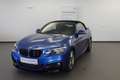 BMW 220 220d Cabrio Blauw - thumbnail 1