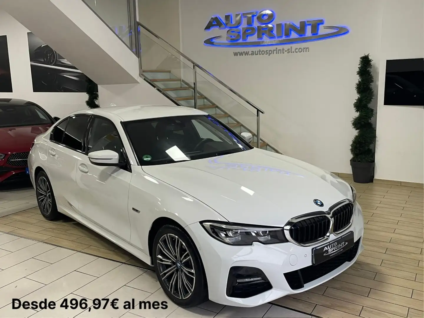 BMW 320 320e M Sport Weiß - 1