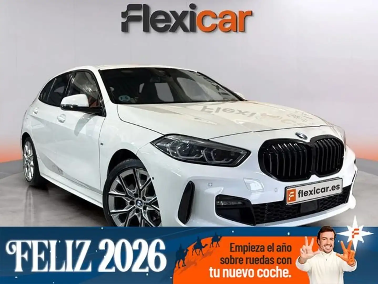 BMW 118 118i Blanc - 1