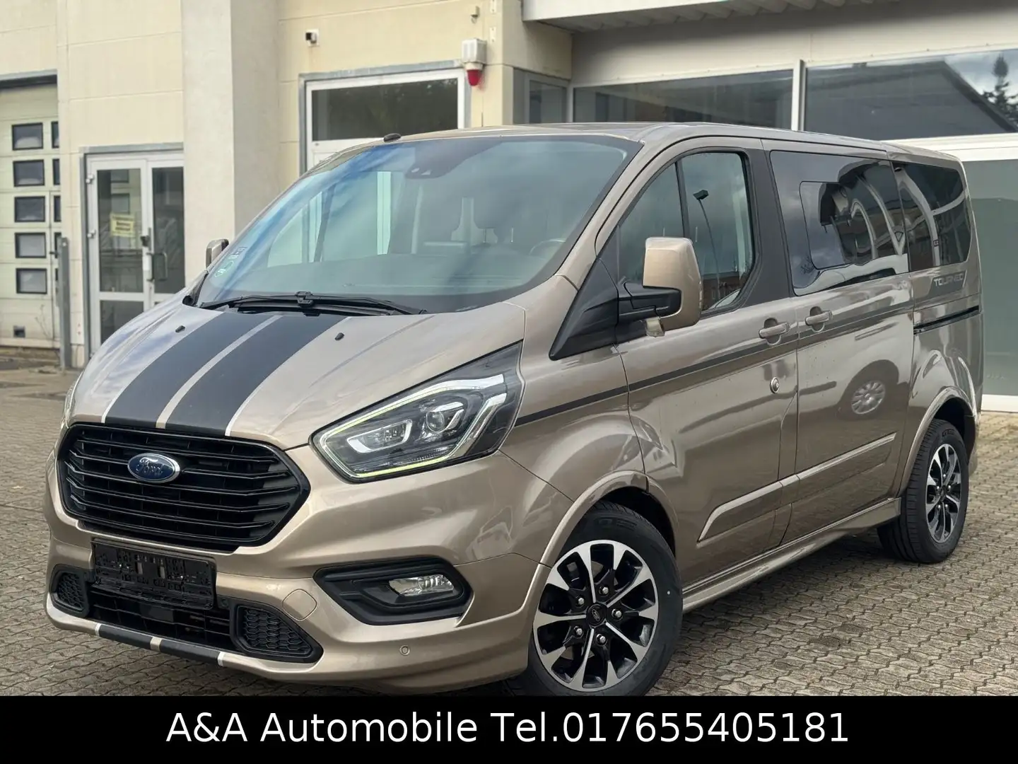 Ford Tourneo Custom Sport Automatik Leder 8.Sitzer Argent - 1