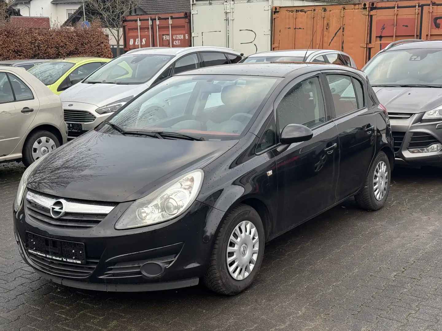 Opel Corsa Edition, Tempomat, Klima, ESP, TÜV AU neu Schwarz - 1