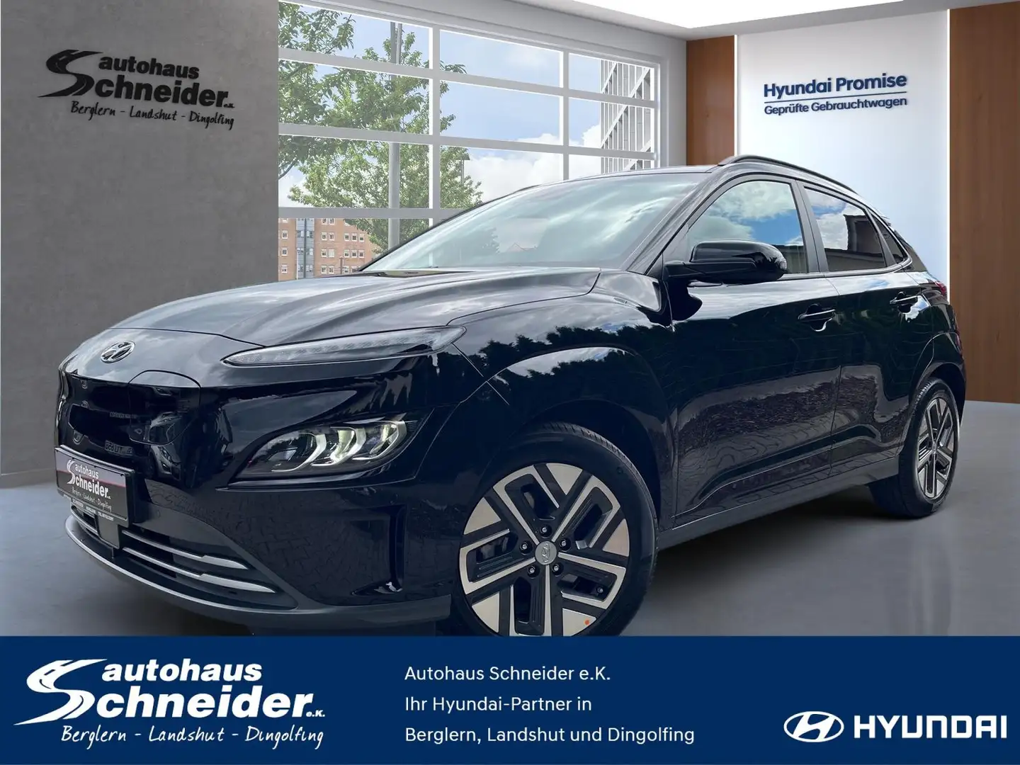 Hyundai KONA EV 64kWh TREND  NAVI-PAKET/ LED/ SOUNDSYSTEM Noir - 1