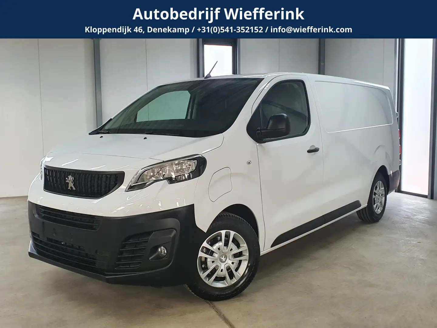 Peugeot e-Expert EV L3 75 kWh 11kw laden 3fase Cruise Apple Android Blanco - 1