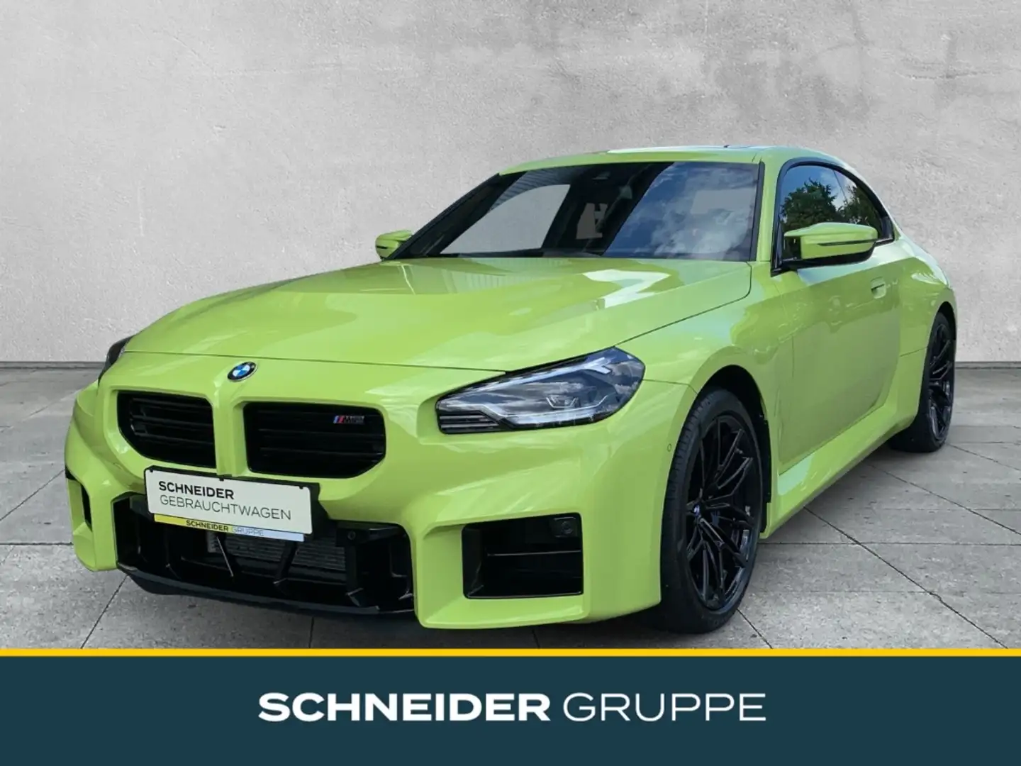 BMW M2 COUPE BASIS GLASDACH+KAMERA+SHZ+LED+H&K+NAVI Jaune - 1