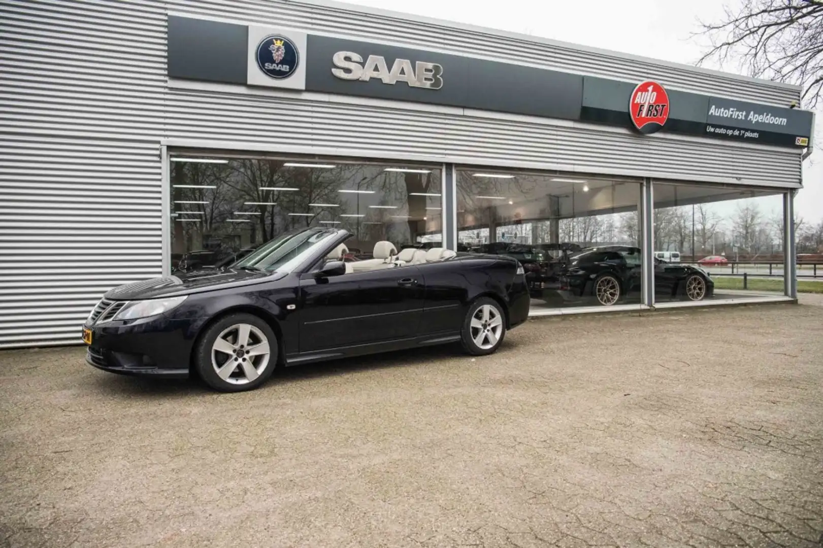 Saab 9-3 Cabriolet 2.0 Turbo Vector Automaat Schwarz - 2