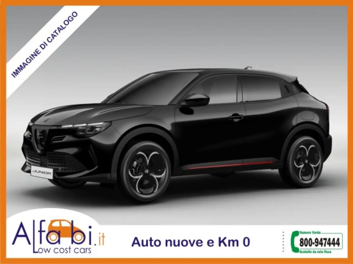 Alfa Romeo Junior 1.2 145CV Hybrid eDCT6 Ibrida Speciale Nero - 2