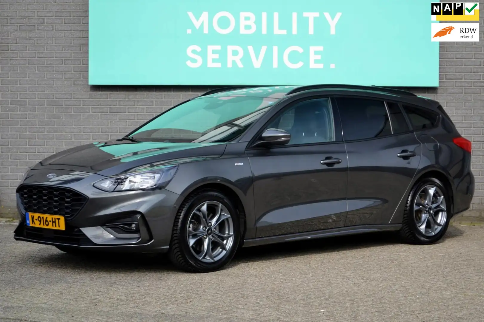 Ford Focus Wagon 1.0 EcoBoost Hybrid ST Line Business B&O Cli Gris - 1