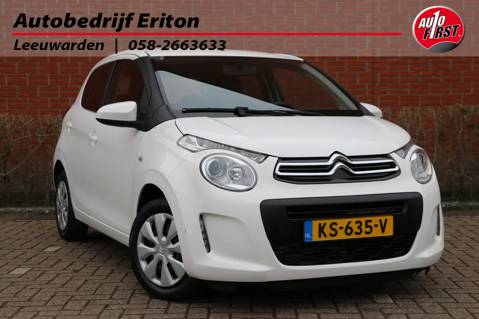 Citroen C1 1.0 e-VTi 69pk Selection | NL-auto | 5 deuren | Ai Blanc - 1