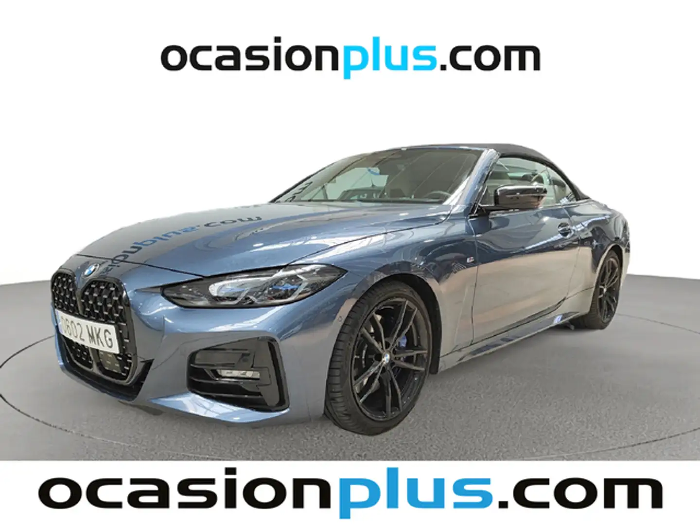 BMW 420 420dA Cabrio Azul - 2